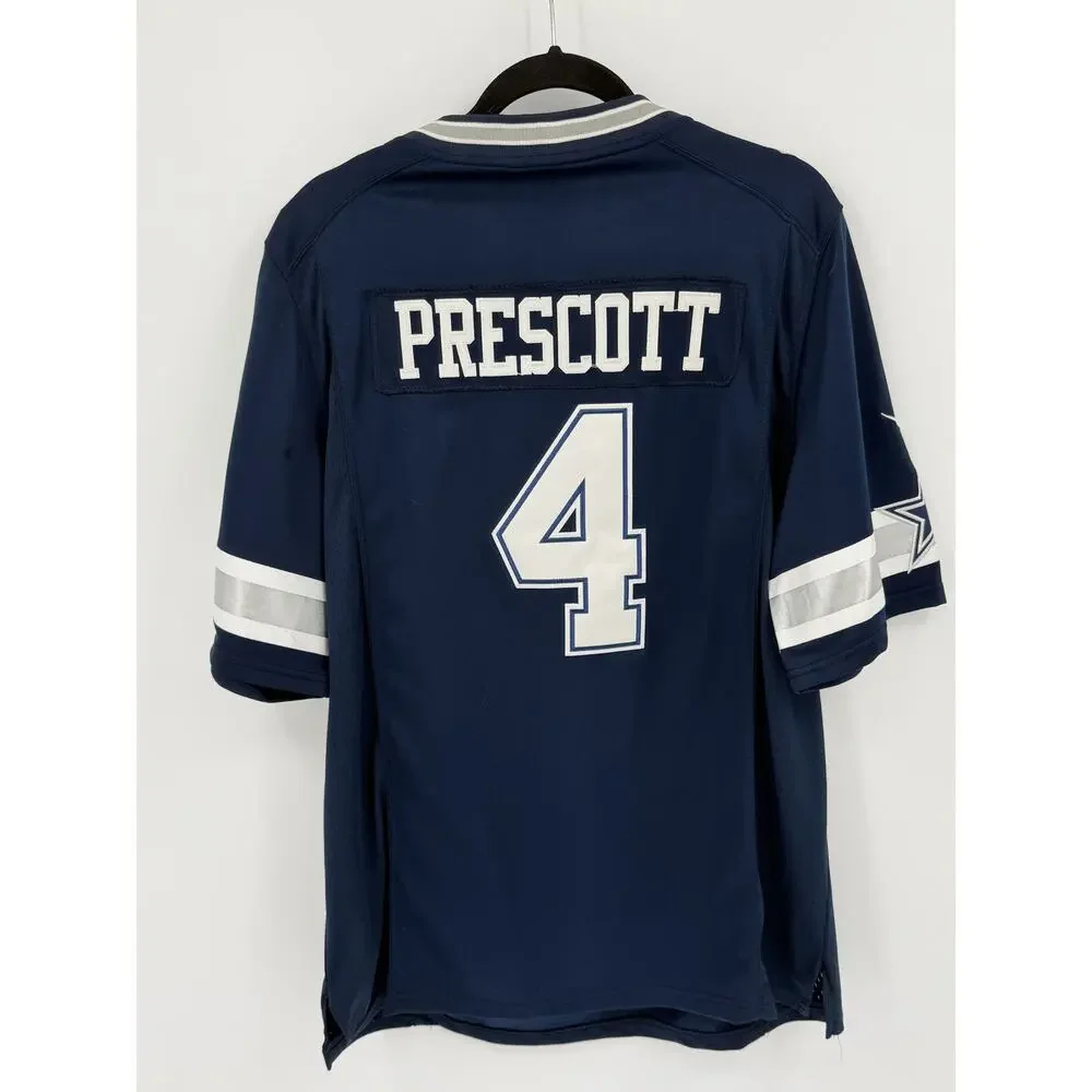 Nike Cowboys Dak Prescott #4 NFL On Field Jersey Men's Large Football Gameday